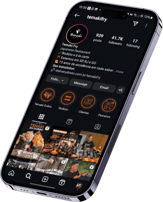 Instagram Temaki Fry